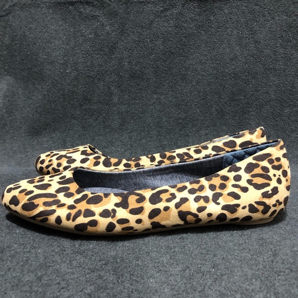 Dr. Scholls Womens Slip On Be Energized Leopard Print Comfort Shoes Flats Size 7 - Picture 3 of 8
